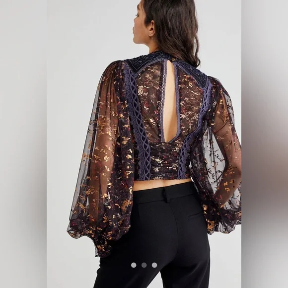 Free people beaded top - Picture 4 of 9